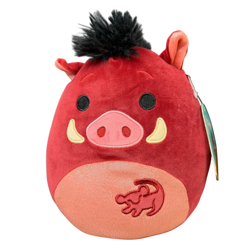 Squishmallows Disney Lion King Pumbaa Warthog 8" Plush 30th Anniversary Toy Cute